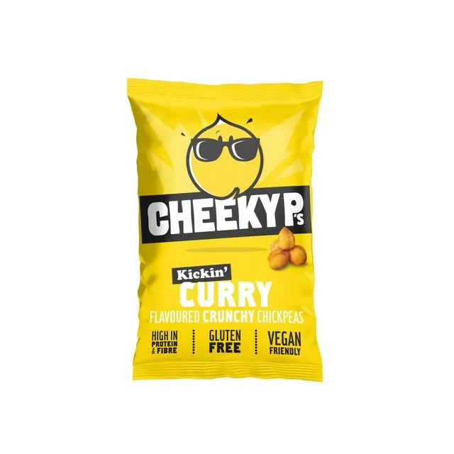 Cheeky P's Curry Roasted Chickpeas 40g