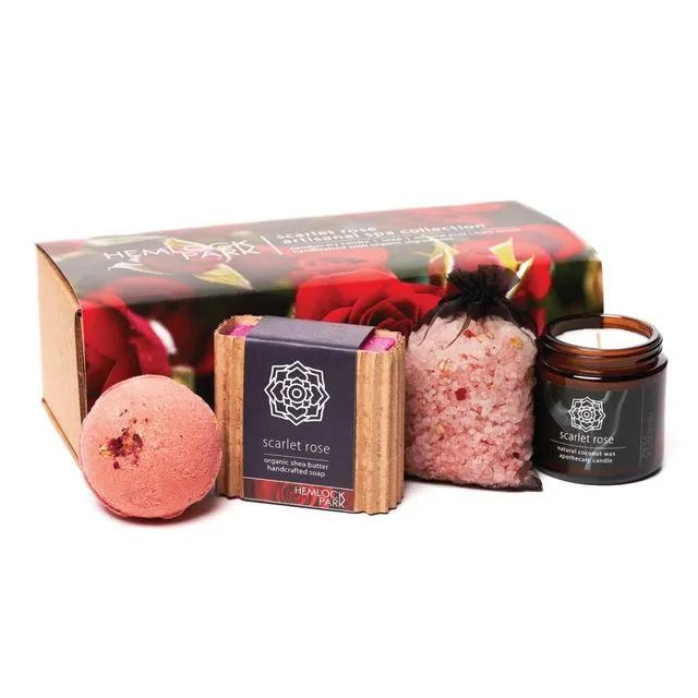 Scarlet Rose | Artisanal Spa Collection Gift Box