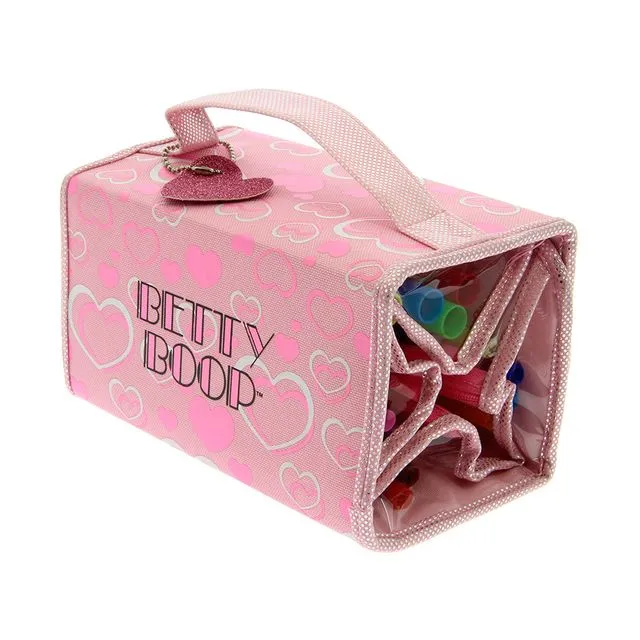 Betty Boop Pink Wrap Case/pencil Case