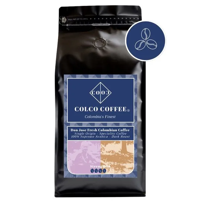 4 x 1 Kg Don Jose Colombian Coffee Beans