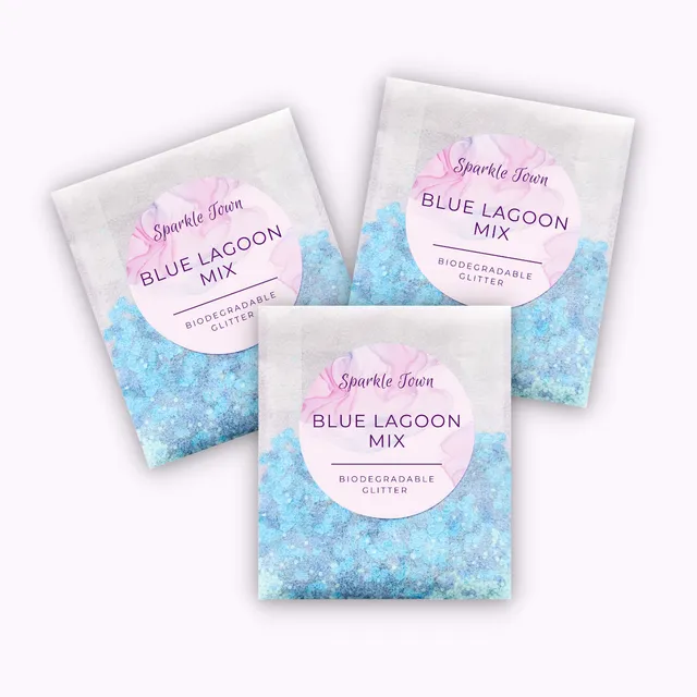 Blue Lagoon Biodegradable Glitter