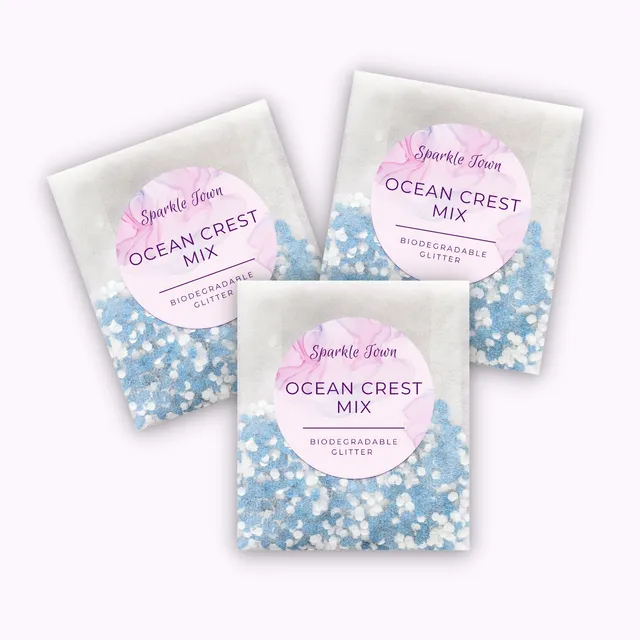 Ocean Crest Mix Biodegradable Glitter