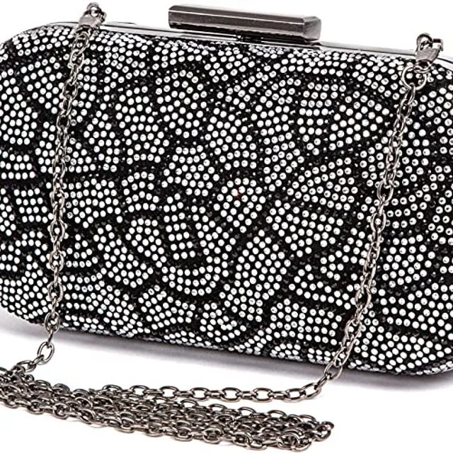 Lady Couture Dressy Bag with Rhinestones, BEAUTY3 Bag