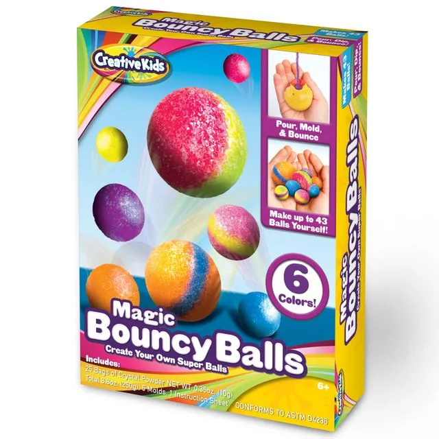 Creative Kids DIY Magic Bouncy Balls For Kids 6+