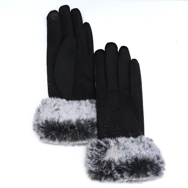 Audrey Gloves in Black