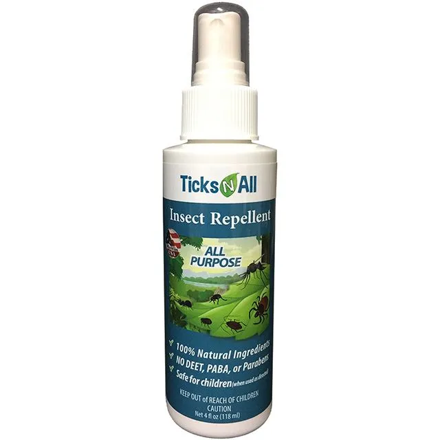 All Natural All Purpose Insect Repellent 4oz Spray - Pack of 12