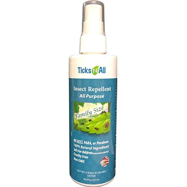 All Natural All Purpose Insect Repellent 8oz Spray - Pack of 6