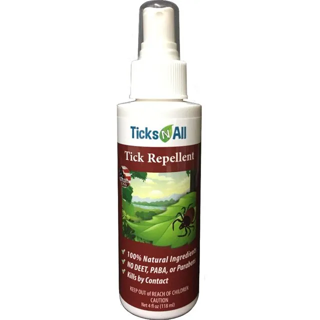 All Natural Tick Repellent 4oz Spray - Pack of 12