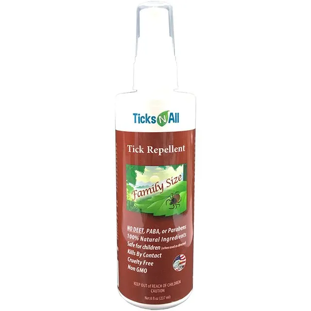 All Natural Tick Repellent 8oz Spray - Pack of 6