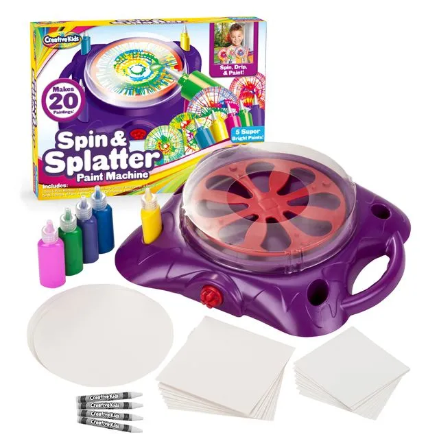 Creative Kids Spin & Paint Art Kit For Kids 6+
