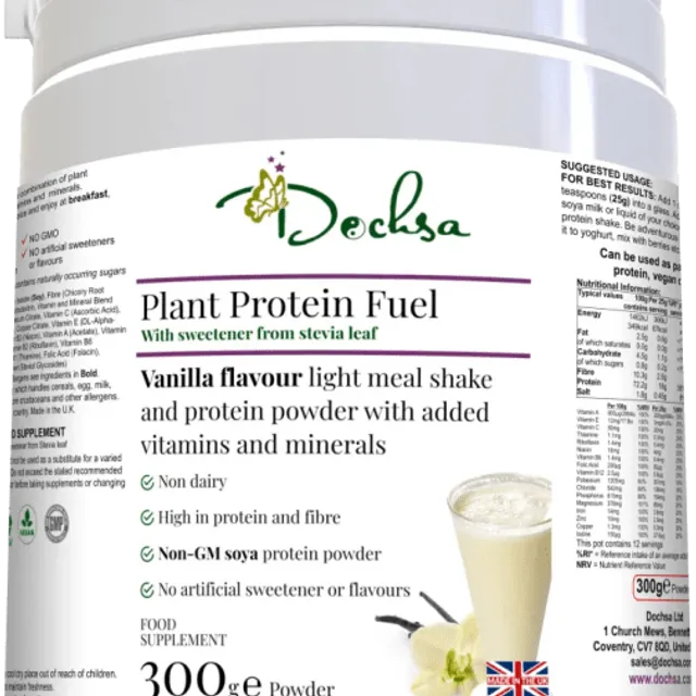Plant Protein Fuel Powder Vanilla 300g