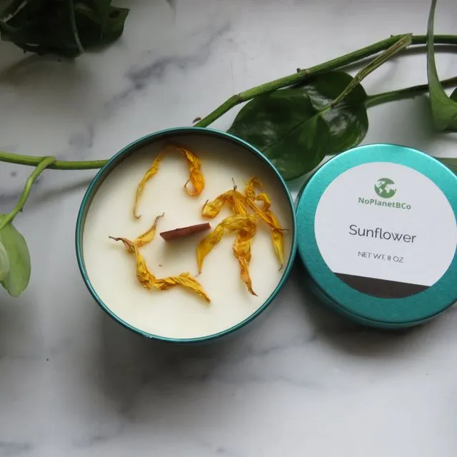 Sunflower Soy Wax Candle