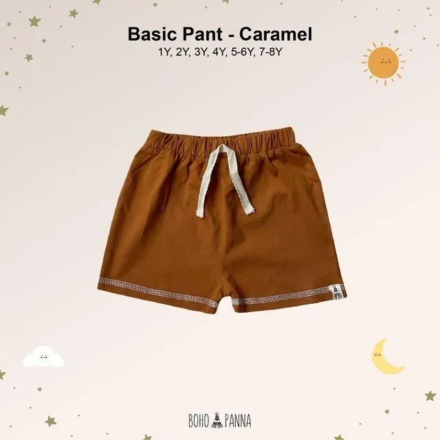 Basic Pant - CARAMEL