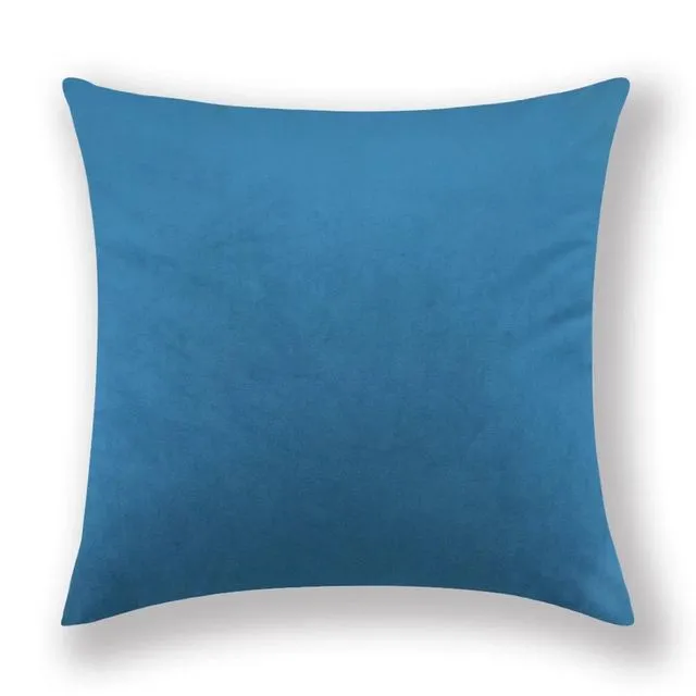 Cushion Cover Velvet - Blue