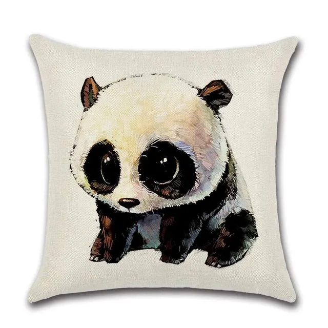 Cushion Cover Panda - Small