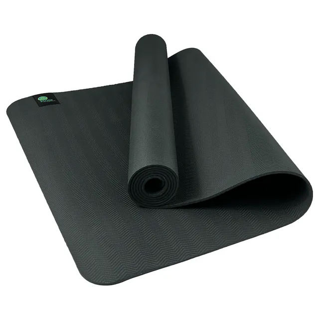 tpECOmat - Super Grippy - (4mm) Yoga Mat (Slate/Slate)