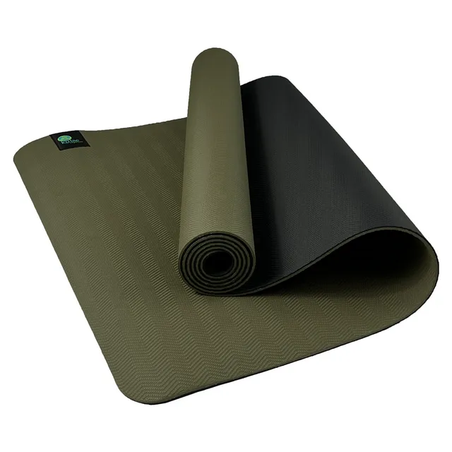 tpECOmat - Super Grippy - (4mm) Yoga Mat (Topaz/Black)