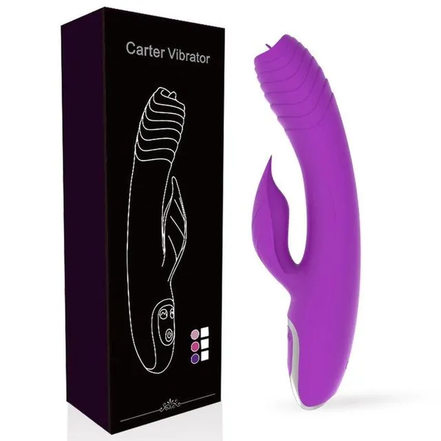Masturbation Toy Massage Vibrator For Adult-Purple