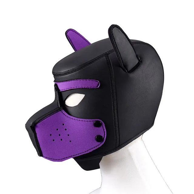 Dog Headwear Cosplay Adult Toys-Purple