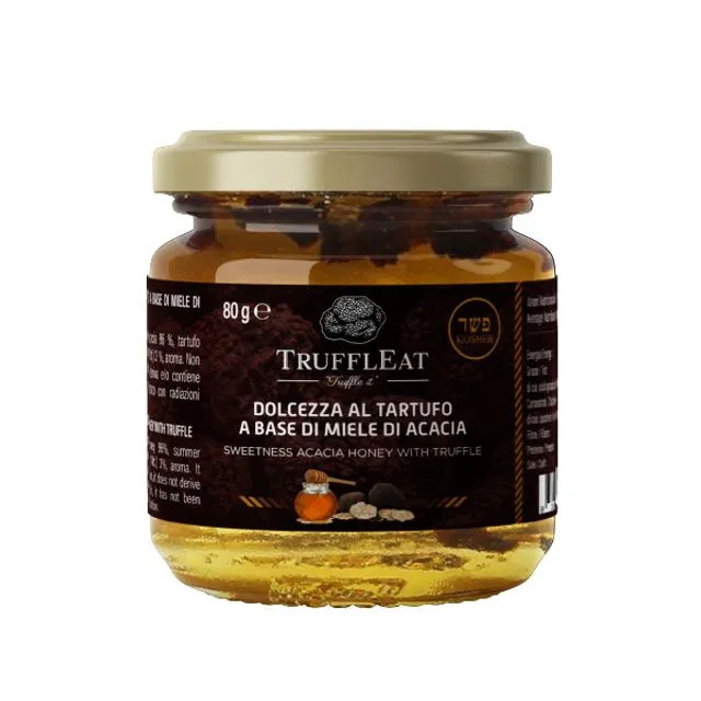 Kosher Acacia honey with truffle 80 ml - Truffleat