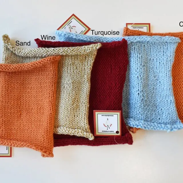 Handmad knitted costars