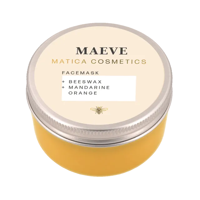 Matica Cosmetics Maeve Gesichtsmaske Mandarine Feuchtigkeitsmaske