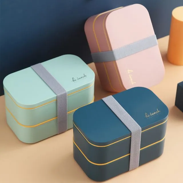 Bento Box - Stylish & Stackable Lunch Containers