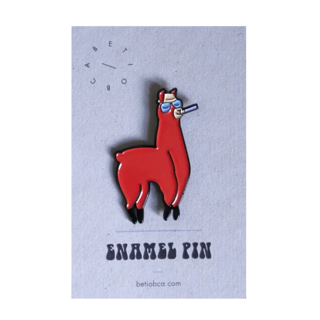 Gonzo Llama Enamel Pin Pack of 6
