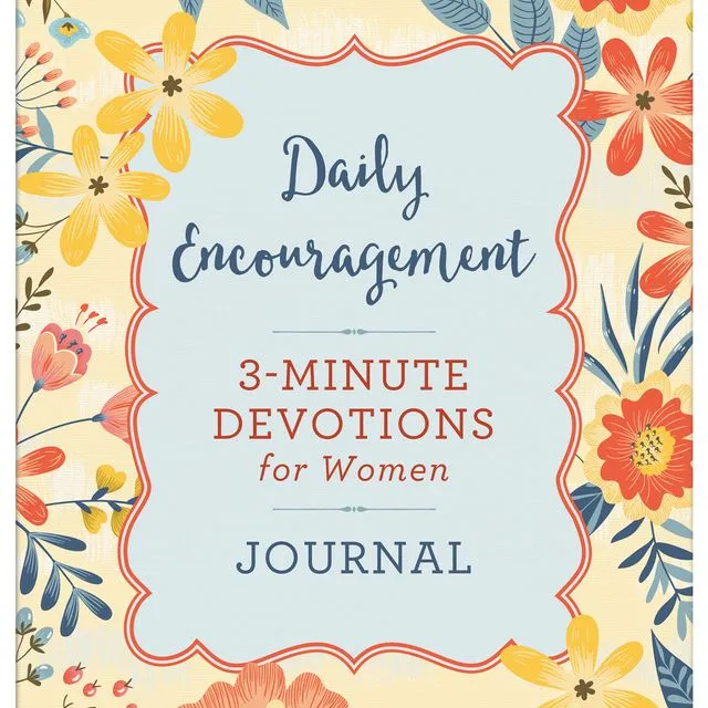 92973 Daily Encouragement: 3-Minute Devotions for Women Journal