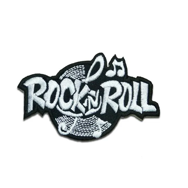 Iron on patches - Rock N Roll Biker