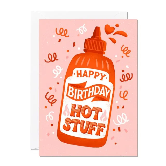 Hot Stuff | Birthday Card | Greeting Card