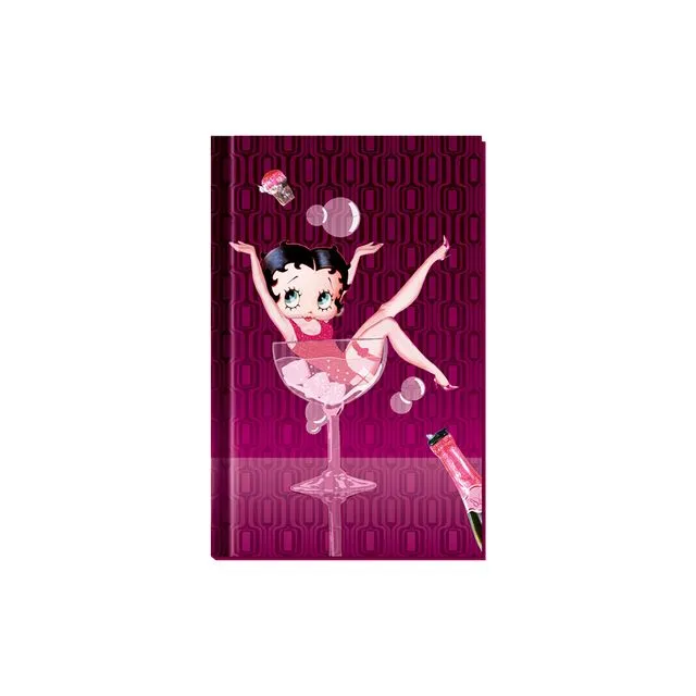 Betty Boop Champagne A7 Note Book
