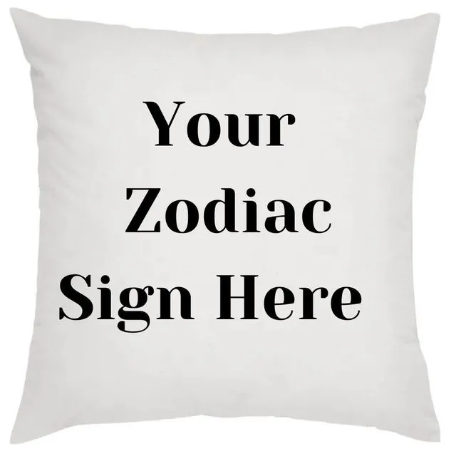 Hi’La DIY Zodiac Pillow kits, DIY Custom Pillow, make your own custom pillow, Bed Size pillow, custom pillow, create your own, zodiac design