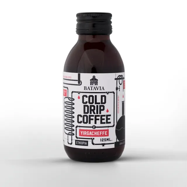 Cold Drip Coffee – Ethiopian Yirgacheffe – 125 ml x 24 - The more flavourful alternative to Cold Brew Coffee
