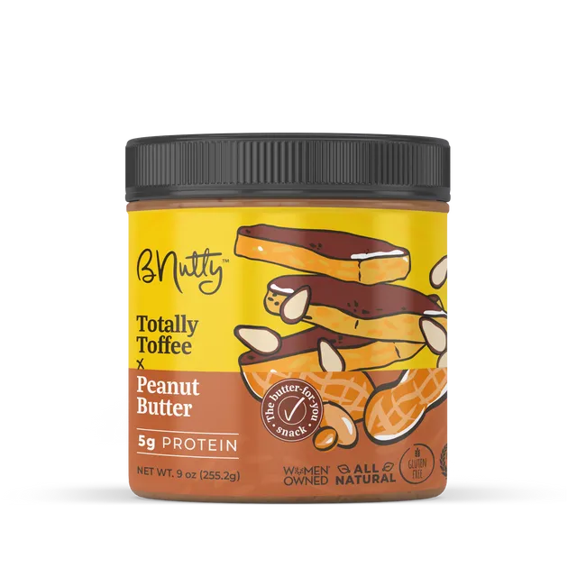 BNutty- Totally Toffee- Case of 6- 9oz