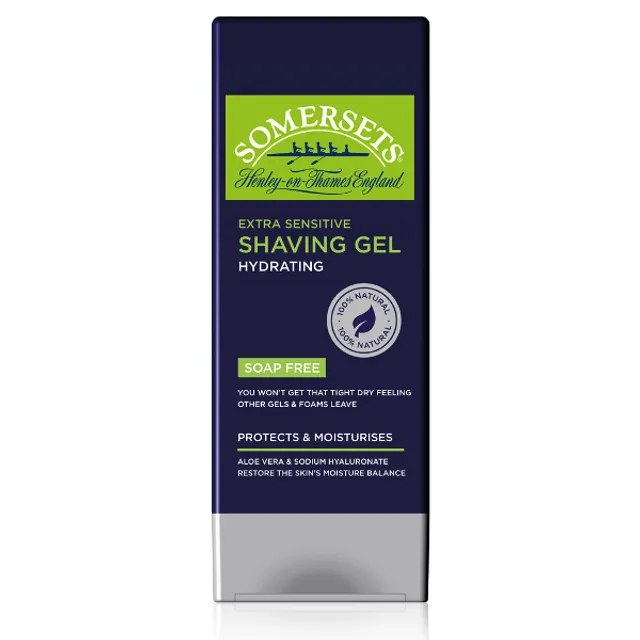 Somersets Extra Sensitive Hydrating Shaving Gel 200ml (Pack of 6)