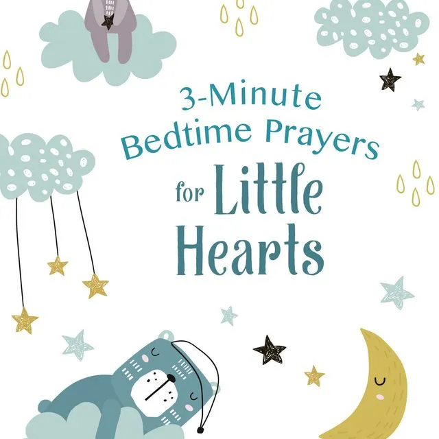 22814 3-Minute Bedtime Prayers for Little Hearts