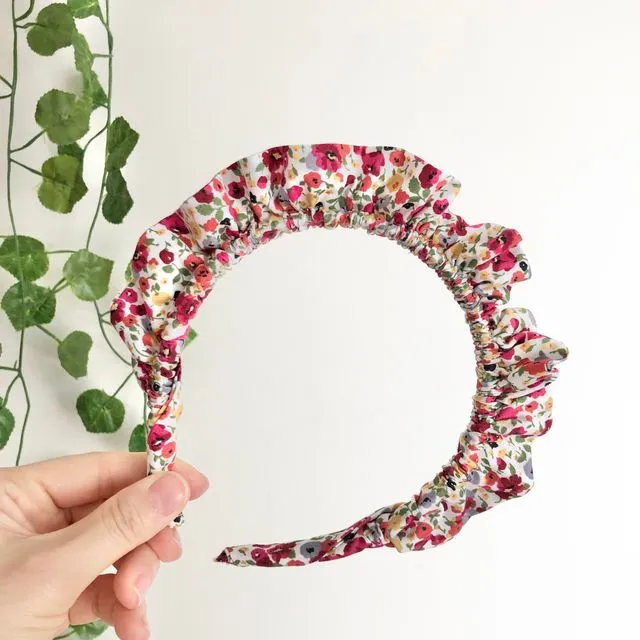 Ditsy Floral Rouched headband