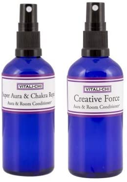 Super Aura and Room Spray Bundle Chakra Repair Helps Purify Multiple Auric Bodies 50ml by Vitali-Chi