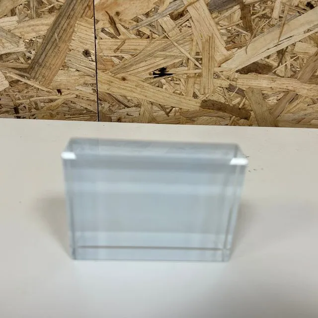 small crystal photo block