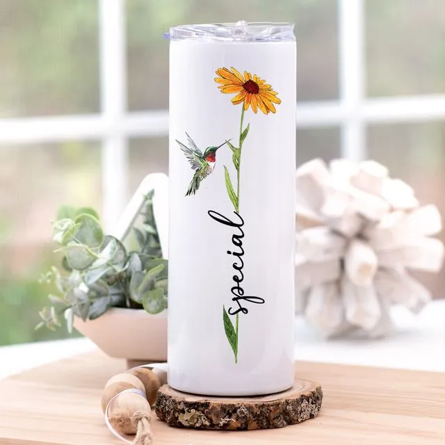 Special Floral - Tall Skinny Tumbler