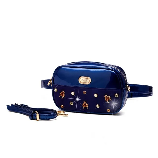 Honey Bee Fanny Waist Bag Pack - Starry Blue