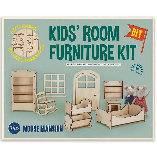 Kids' bedroom furniture kit