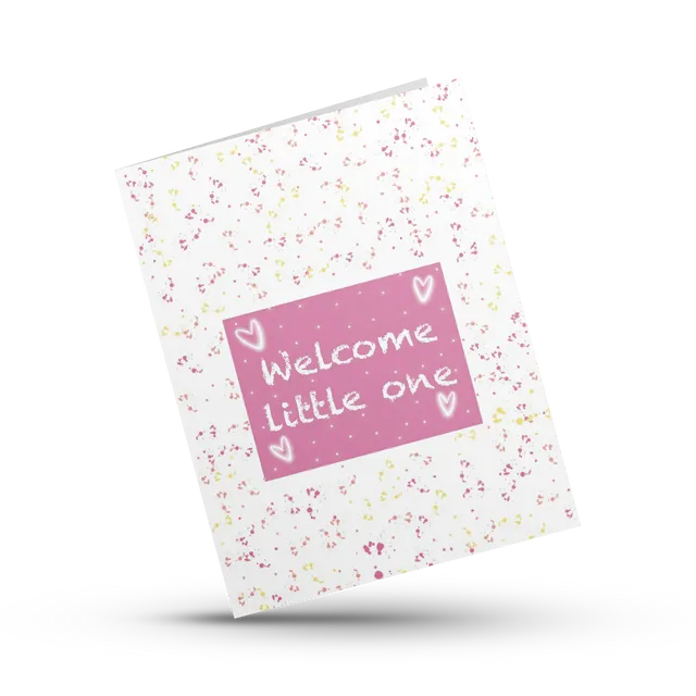 Welcome Little One Pink
