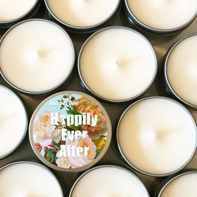 Happily Ever After Scented Candle Tin