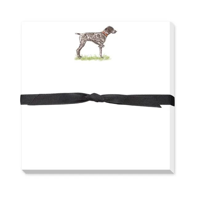 GERMAN SHORTHAIRED POINTER DOODLE NOTEPAD