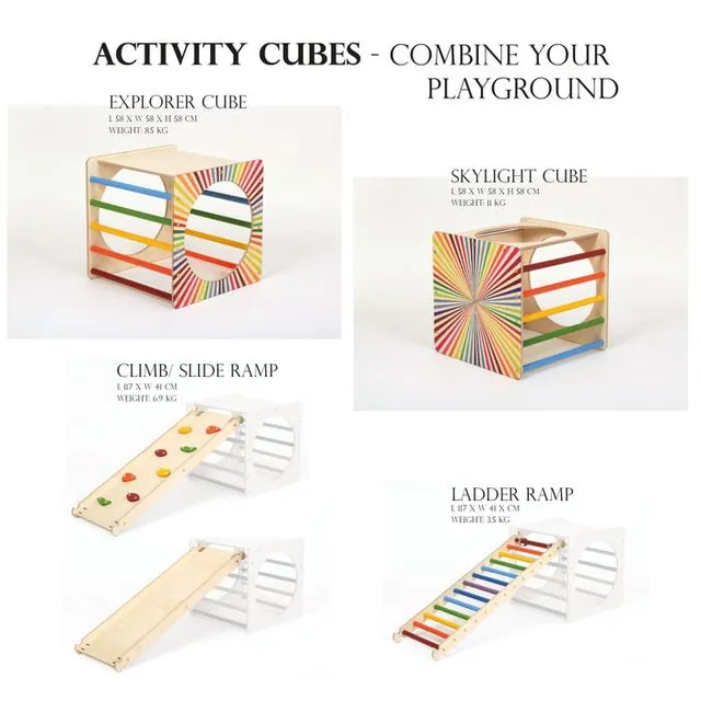 Activity Play Cubes "Spectrum" set of 4