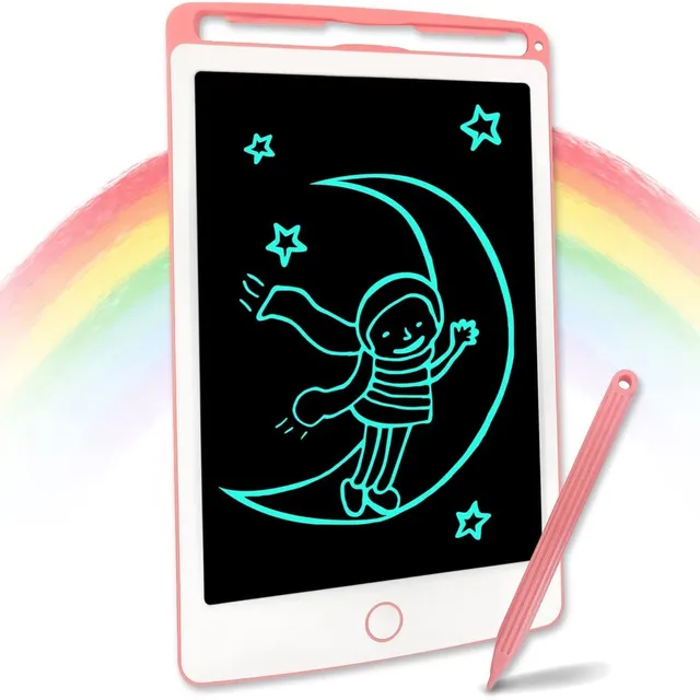 Richgv LCD Writing Tablet with Stylus, 8.5 Inch Digital Ewriter Electronic Graphic Drawing Tablet Erasable Portable Doodle Mini Board Memo Notepad for Kids Learning Toys Birthday Gifts