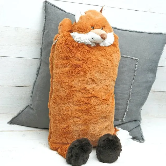 Fox Pajama Case/Hot Water Bottle Cover - 39cm