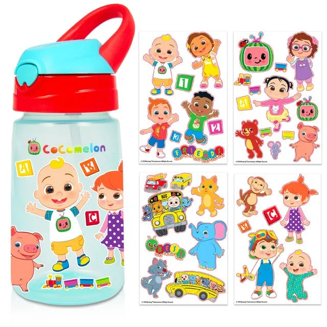 Cocomelon Decorate Your Own Water Bottle